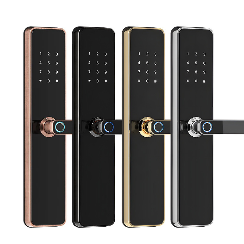 smart wifi cerraduras inteligentes puerta exterior keyless entry security nfc electric digital for front interior door lock