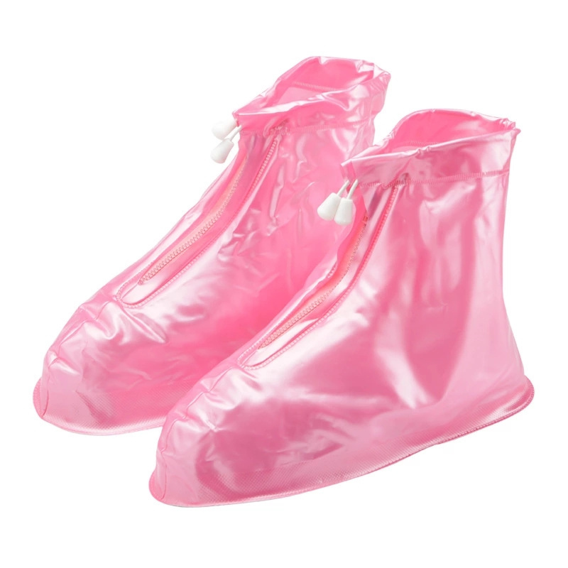 in Stock Unisex Waterproof Rain Boot Shoes Cover Reusable Plastic Protectors for Autumn Gardening for Adults