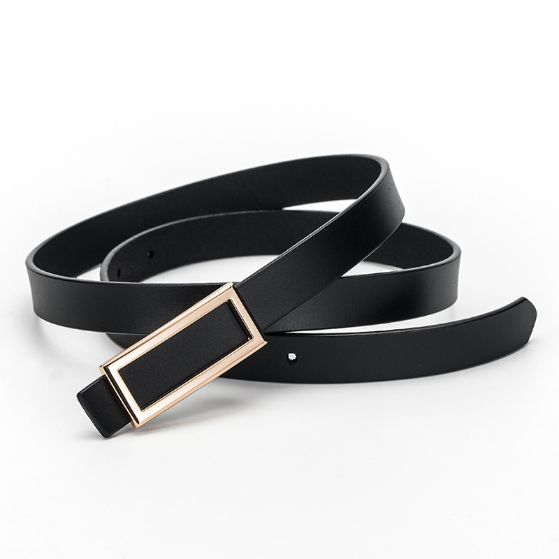 Oemtailors 105cm Fashion buckle lady belt Cow Hide Belts