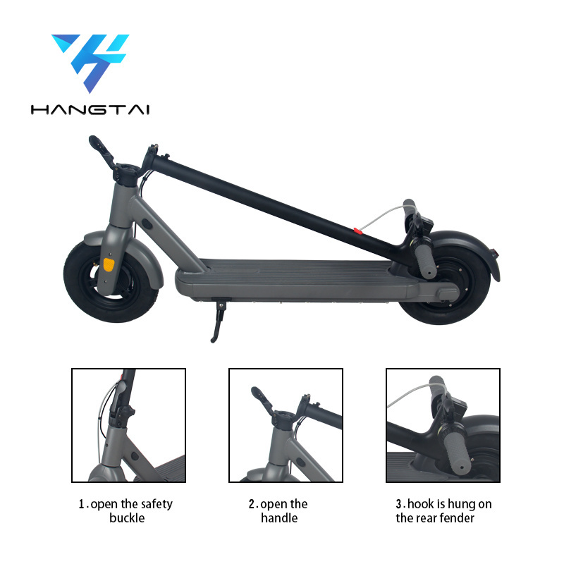 High Quality 2 Wheel 750w Powerful Adult Scooter Removable Battery Foldable Electric Scooter With Side Blue Light