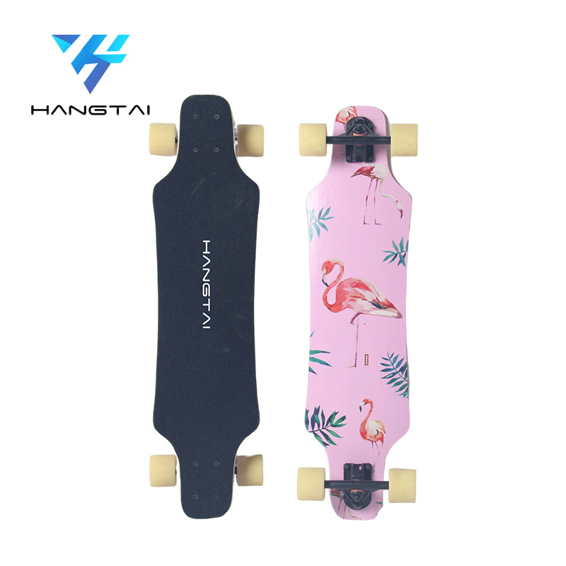 Hot Selling Wood Longboard Skateboard With High Quality Durable Maple Skateboard Deck 8 Ply Maple Made In China