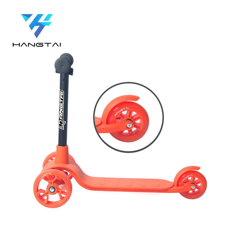 2022 China Factory Hot Selling Sale Kids Scooters Three Led Light Wheels Skate Board Foot Scooter