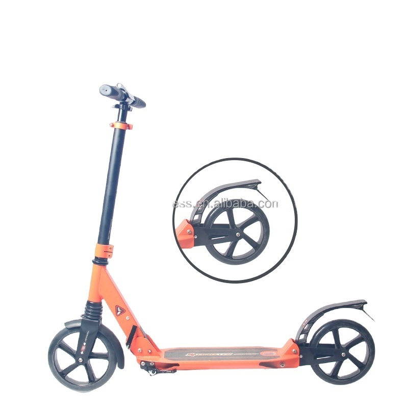 Hot 2 Wheel Hand Brake Kids Kick Scooter Pro Scooters Freestyle 360 Stunt Scooter For Adult