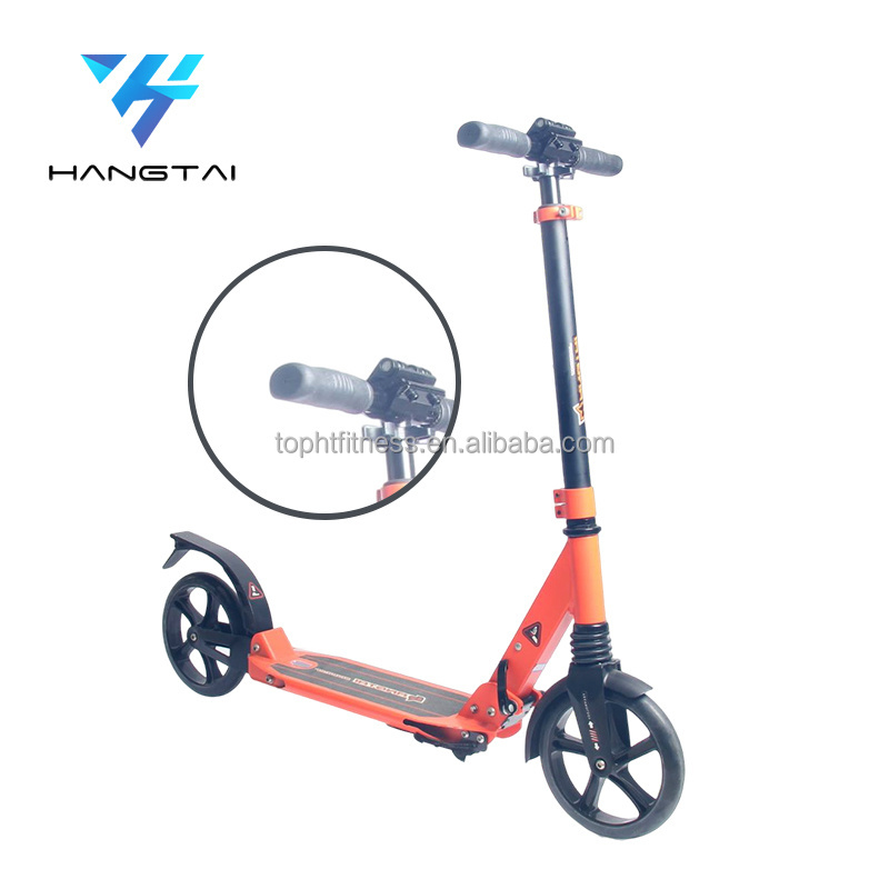 Hot 2 Wheel Hand Brake Kids Kick Scooter Pro Scooters Freestyle 360 Stunt Scooter For Adult