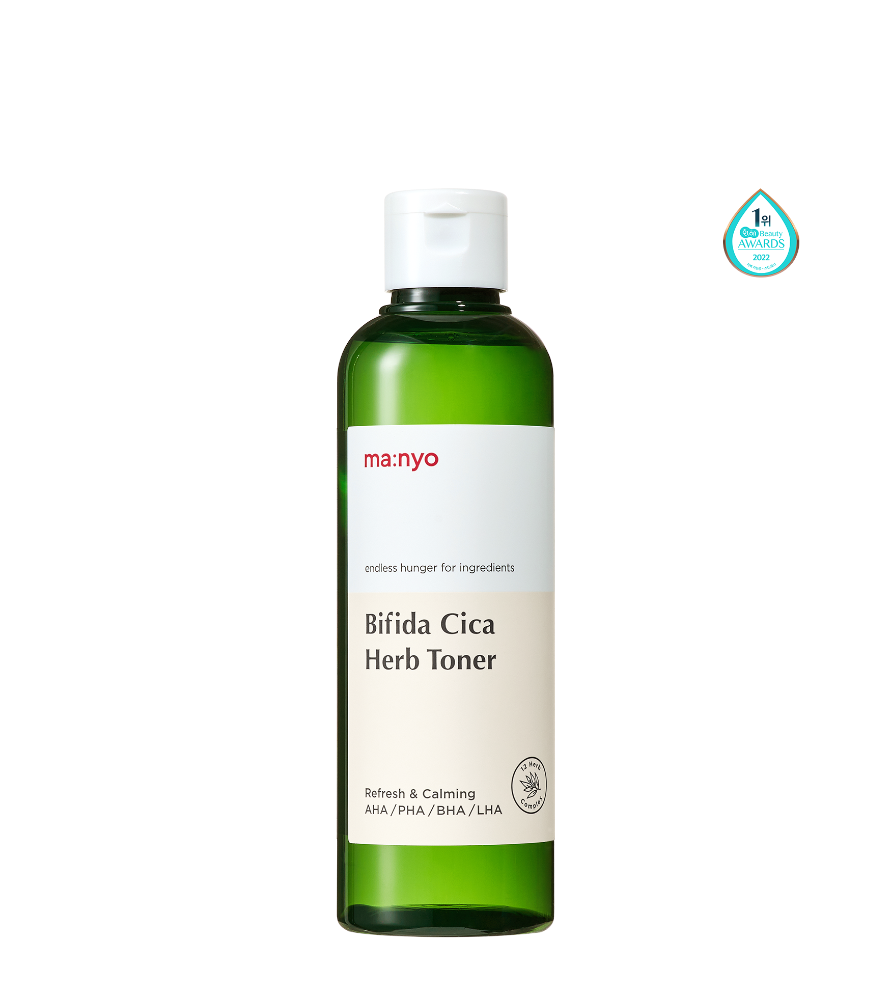 MANYO FACTORY Bifida Cica Herb Toner 210ml- Made in Korea Sensitive Skin Herb Toner Refreshed Skin Strengthening