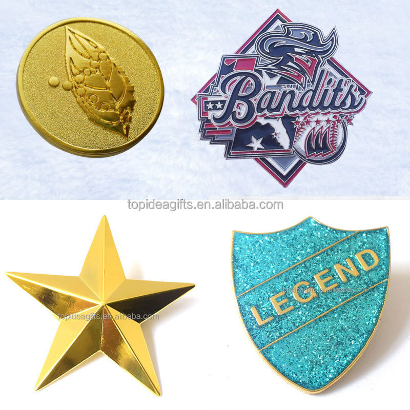 Lapel Pin Factory Customized design metal badge pin 3D design Soft Enamel Brooch Pin With Customized Logo