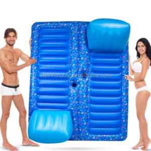 double size Inflatable water Floats Swimming Pool floating Air Mattress for 2 guys Water lounger lilo