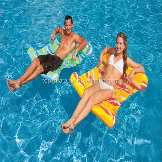 Adult body board water pool floats buoy float lounge inflatable floating mattress