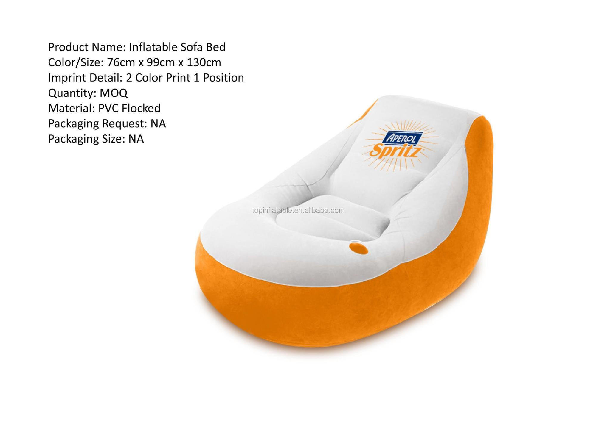 Newest European Style Home Furniture from MZ Furniture inflatable single chair with foot rest pillow