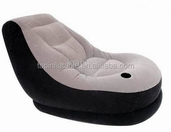 Newest European Style Home Furniture from MZ Furniture inflatable single chair with foot rest pillow