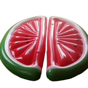 watermelon pool floats inflatable fruit shaped air mattress floating lounge