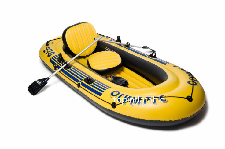 Luxury tender dinghy inflatable plastic boat with CE certificate for sale