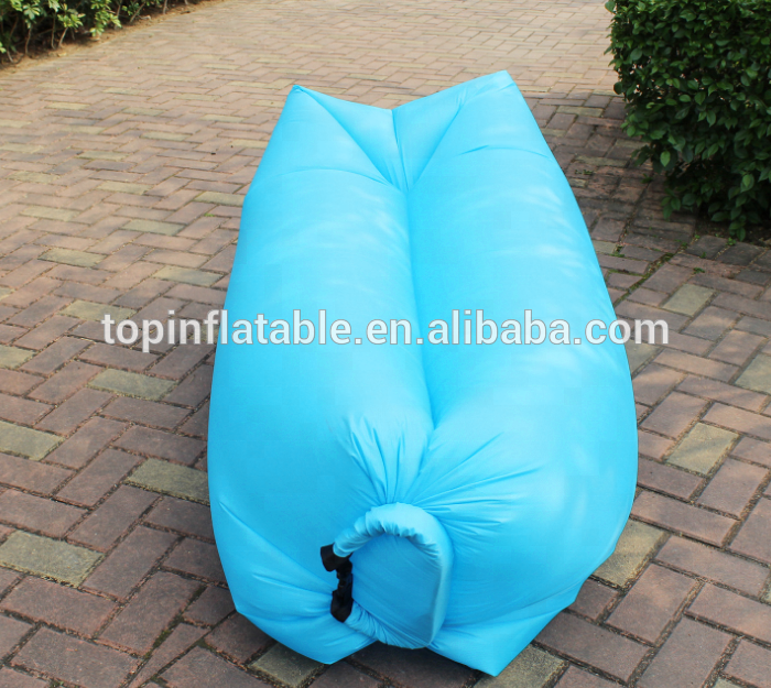 Wholesale 190T/210T Outdoor Sun Couch, Inflatable Lounger Camping Lazy Bag Air Mattress Sofa For Beach Sleeping Bag