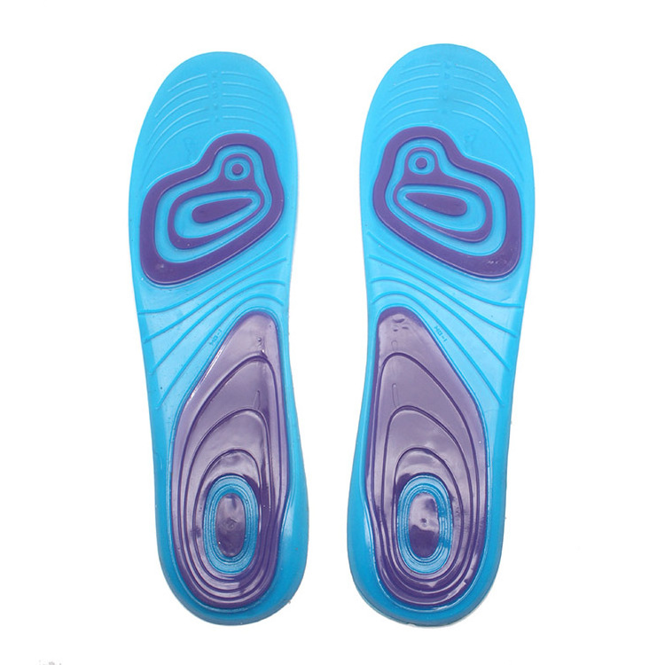 Super Soft Bottom Multi Functional Design Shock absorption Full Length Gel Sport Insoles