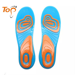 Super Soft Bottom Multi Functional Design Shock absorption Full Length Gel Sport Insoles