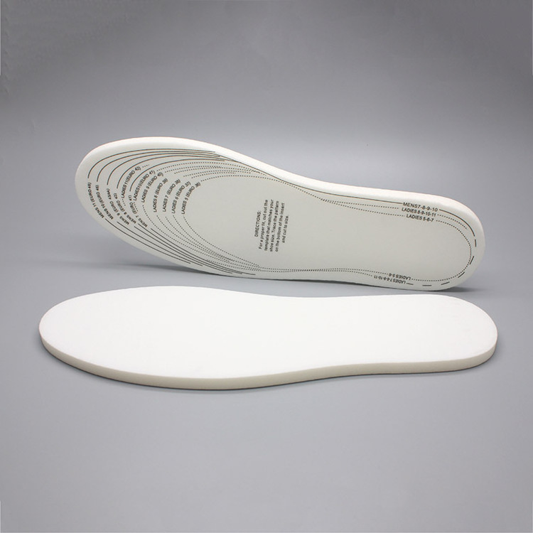 Customizable Lightweight Full Length for White Shoes Memory Foam Insoles