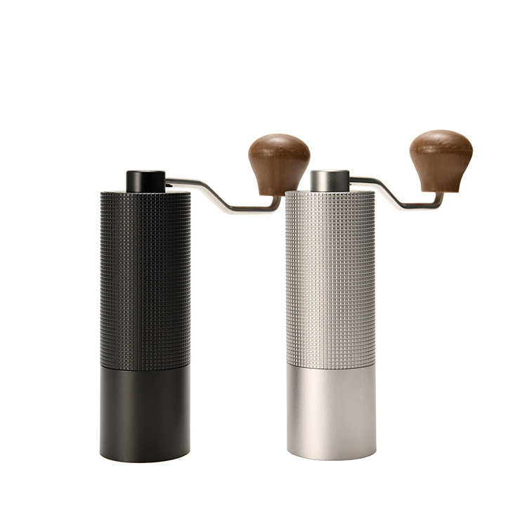 High Quality Metal Design Manual Coffee Grinder Hand Coffee Grinder with 420 stainless steel core grinding