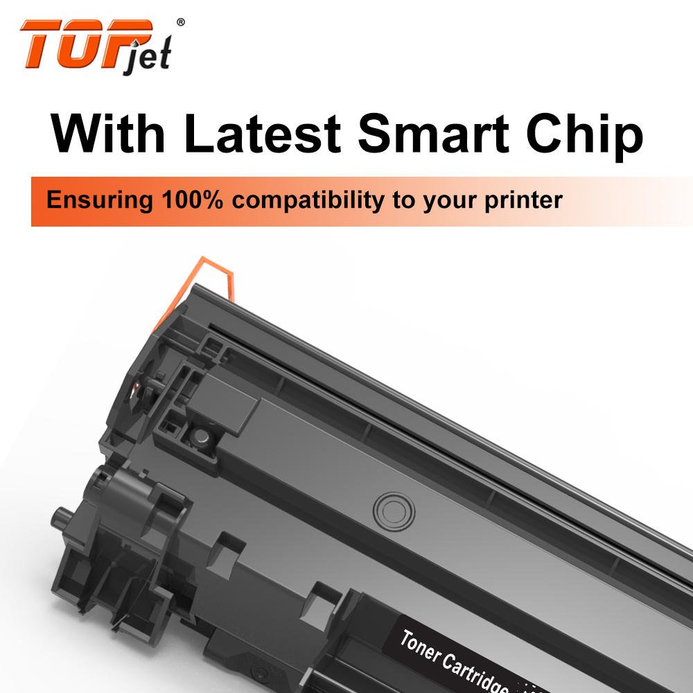 Topjet Premium Compatible Toner Cartridge CF283A 83A 283A CF283 For HP LaserJet Pro MFP M125 127fn M225dn M201dw  Laser Printer