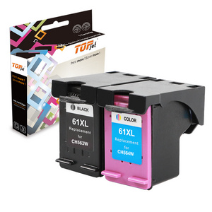 Topjet 61XL 61 XL Remanufactured Premium Color Ink Cartridge for HP61XL HP61 for HP Envy 1510 4500 1050 4630 Inkjet Printer