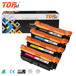 Topjet W2130A W2131A W2132A W2133A 213A Compatible Laser Color Toner Cartridge for HP Color Laser Jet 5700dn MFP 5800dn Printer