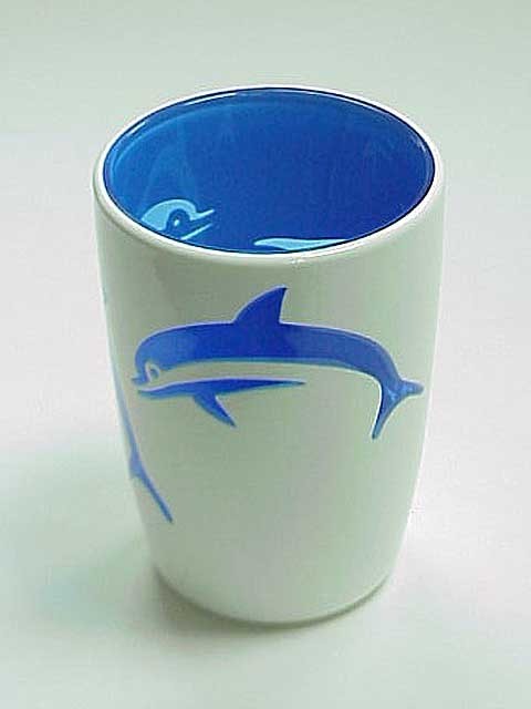 Double Layer Blue Dolphin Acrylic Bathroom Accessories