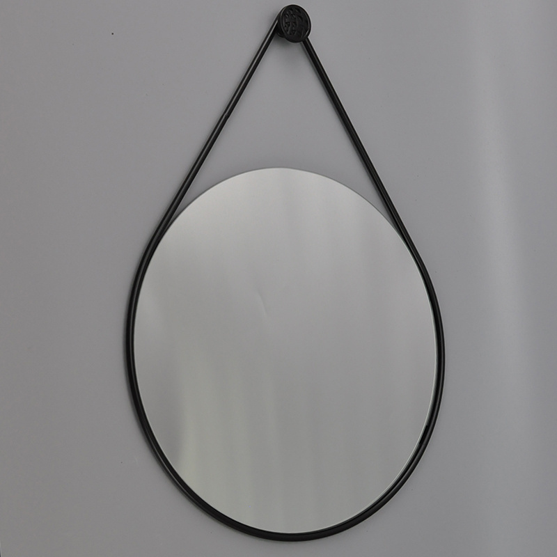 Wall Mounted Water Drop Shape Explosion Proof Glass Mirror