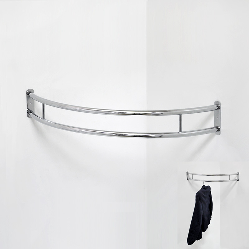 Decorative Bedroom Wall Mounted Metal Coat Rack For Hat