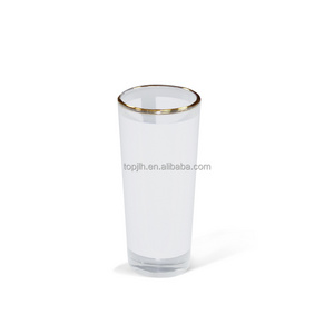 Topjh 2024 Personalized 3oz Sublimation Blanks Custom Shot Glasses Logo Mexican Tequila Espresso Shot Cups Coffee Bar Supplies