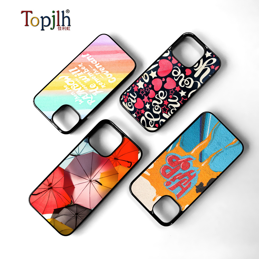 Shockproof 2D Sublimation Blank Phone Case Blank Sublimation Cell Phone Case for iP 15Pro Max Black Luxury