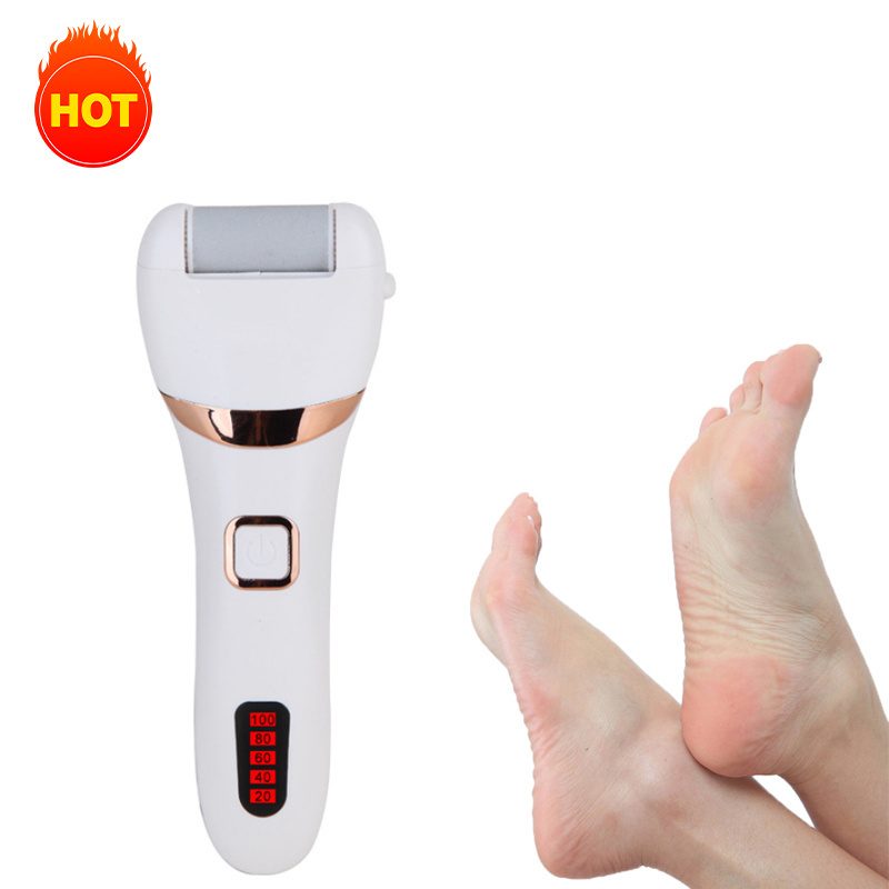 2022 New USB Rechargeable Foot Grinder Callus Remover  Hard Dead Skin Pedicure Foot File Professional Electric Foot Scrubber