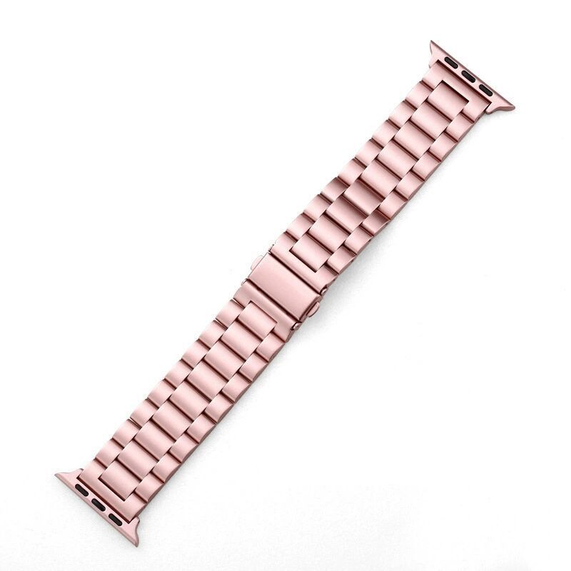 Luxury Metal Stainless Steel Watch Band Strap For Apple Watch Band 8 SE 7 6 5 49MM 45mm Watch Bands