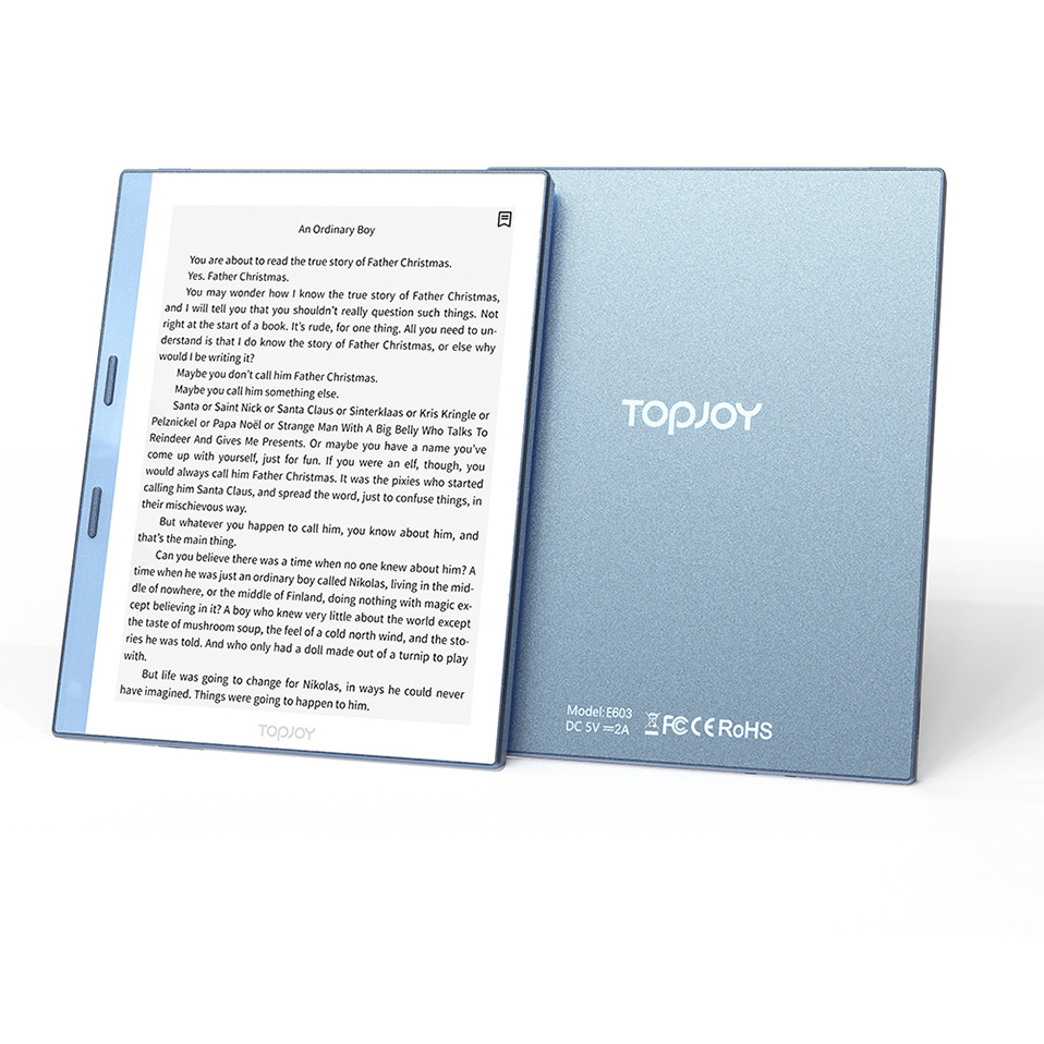 TOPJOY Book Reader Tablet Electronic Paper Ink Rockchip Px30 Ebookreader 1GB 32GB The Ultimate Portable Metal Case