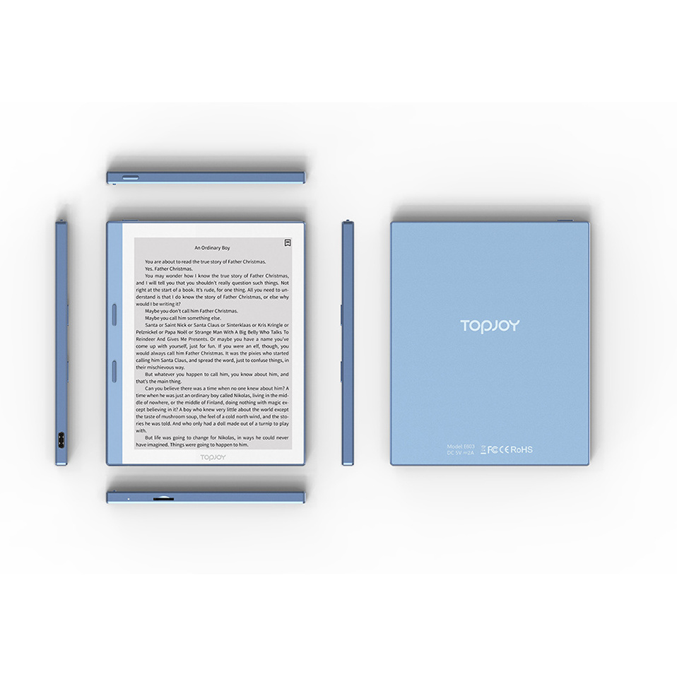 TOPJOY Book Reader Tablet Electronic Paper Ink Rockchip Px30 Ebookreader 1GB 32GB The Ultimate Portable Metal Case