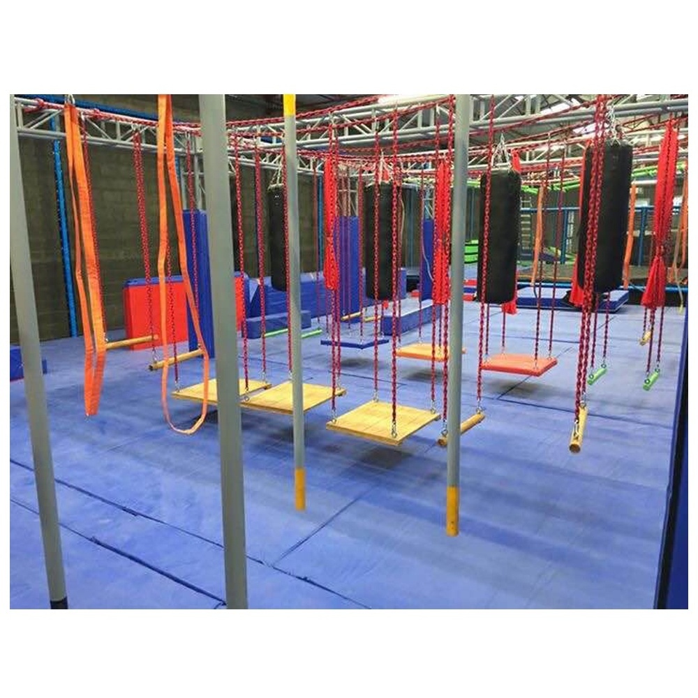 Commercial Multifunction Ninja Warrior course with trampoline park or playground