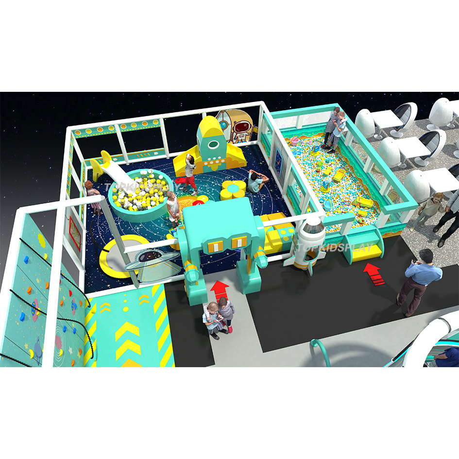 Customized Sports Park Center Kids Adventure Park Kids Play Zone Child Park Indoor Structure with Ball Pit Pool