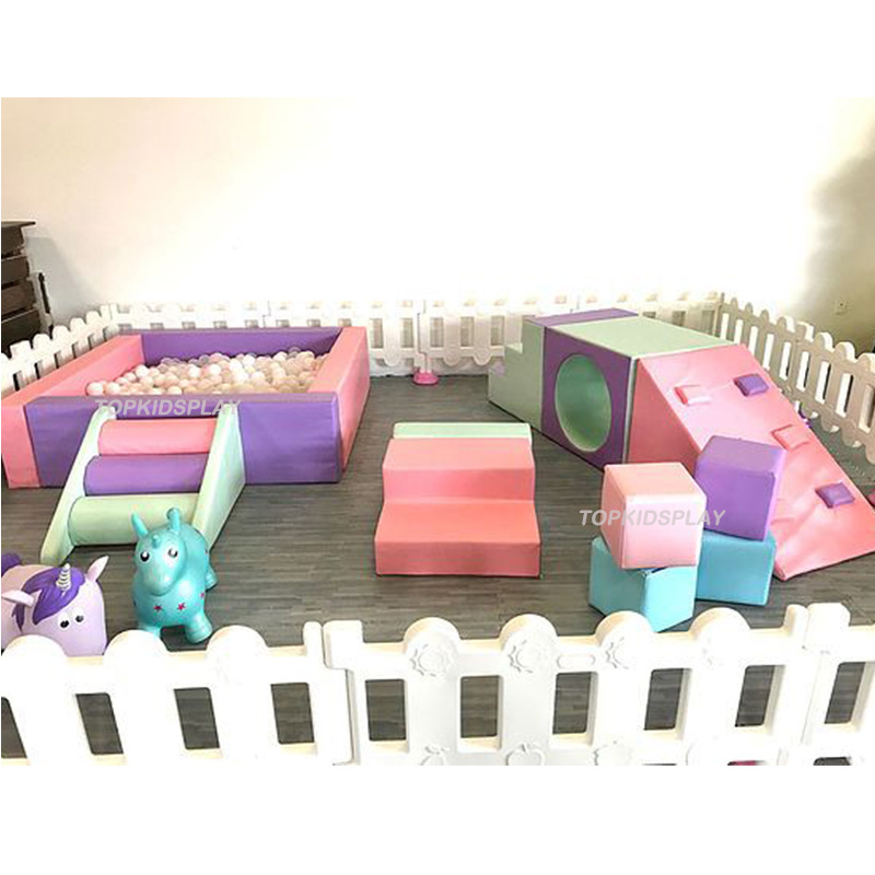 Topkidsplay  indoor playground package kids soft play equipment