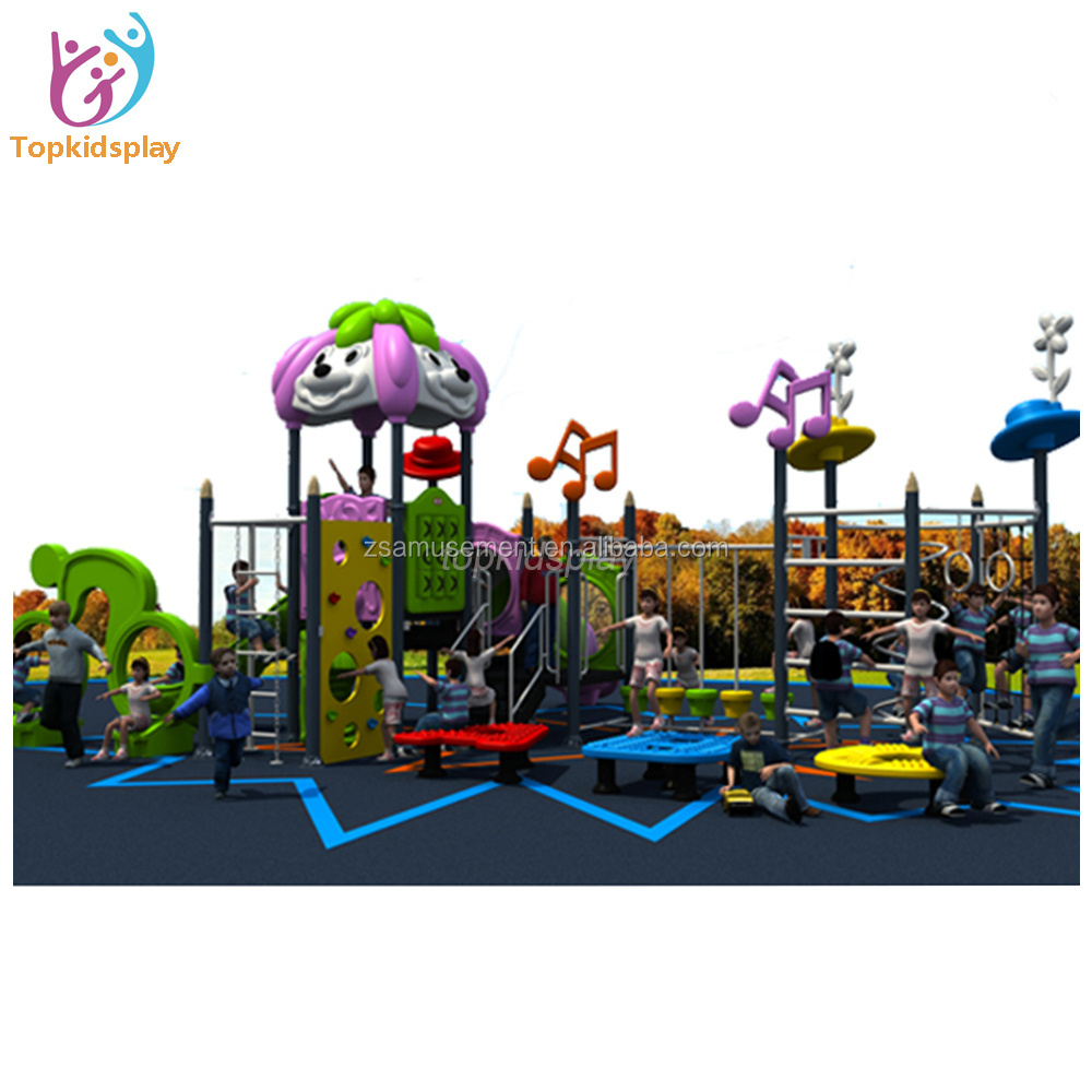 Used commercial playground equipment sale,SGS Widely Used Playground Children Plastic Slide/ Swing