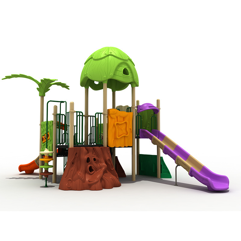 Used commercial playground equipment sale,SGS Widely Used Playground Children Plastic Slide/ Swing