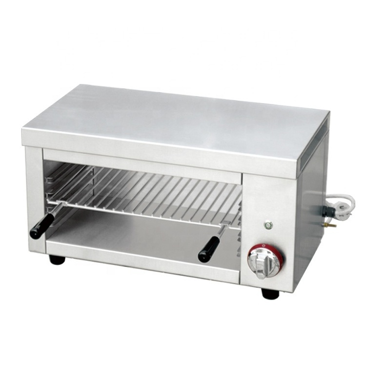 Baking Oven for Bread and Cake Industrial Bread Baking Oven Smokeless Oven Barbecue Grill Griddle Electric Lift-up Salamander