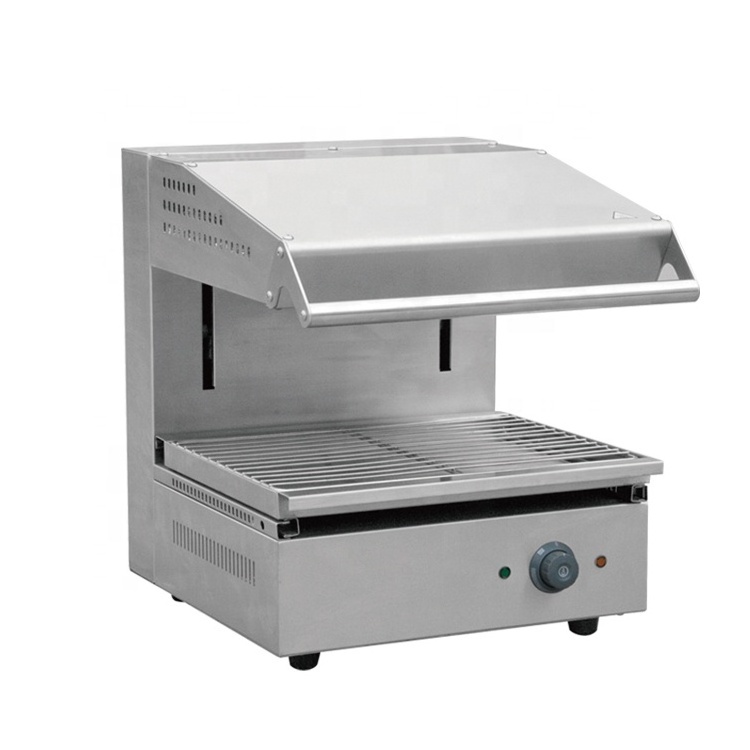 Baking Oven for Bread and Cake Industrial Bread Baking Oven Smokeless Oven Barbecue Grill Griddle Electric Lift-up Salamander