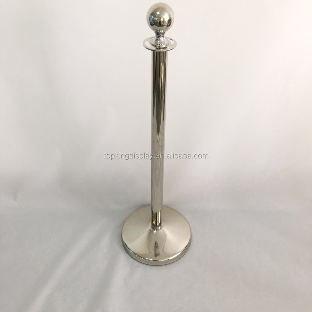 retractable barrier velvet rope stanchion