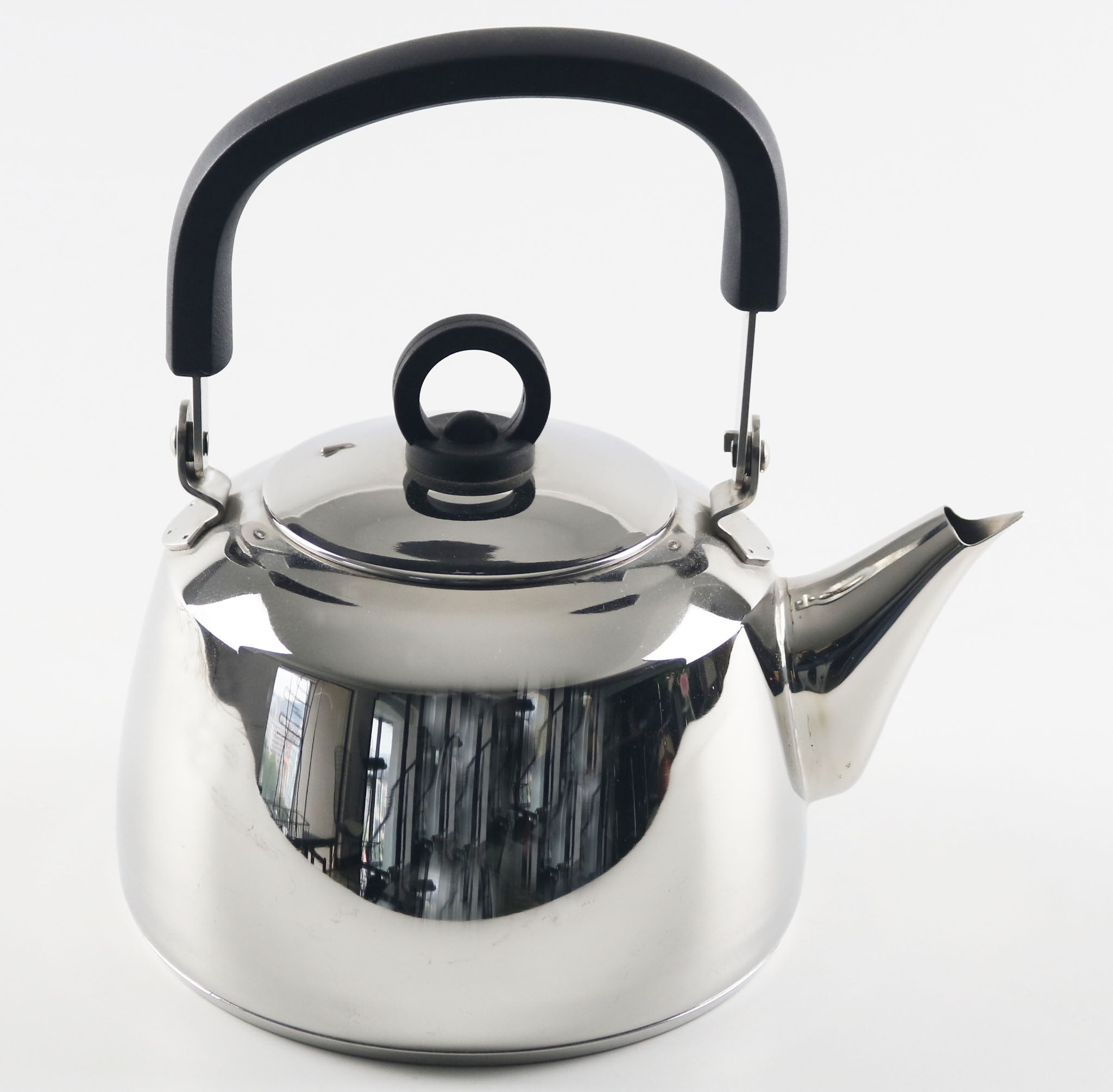 Safe Household Stainless Steel Water Pot Chinese Manufacturer Steel Tea Kettle Portable Handle Whistle Kettle