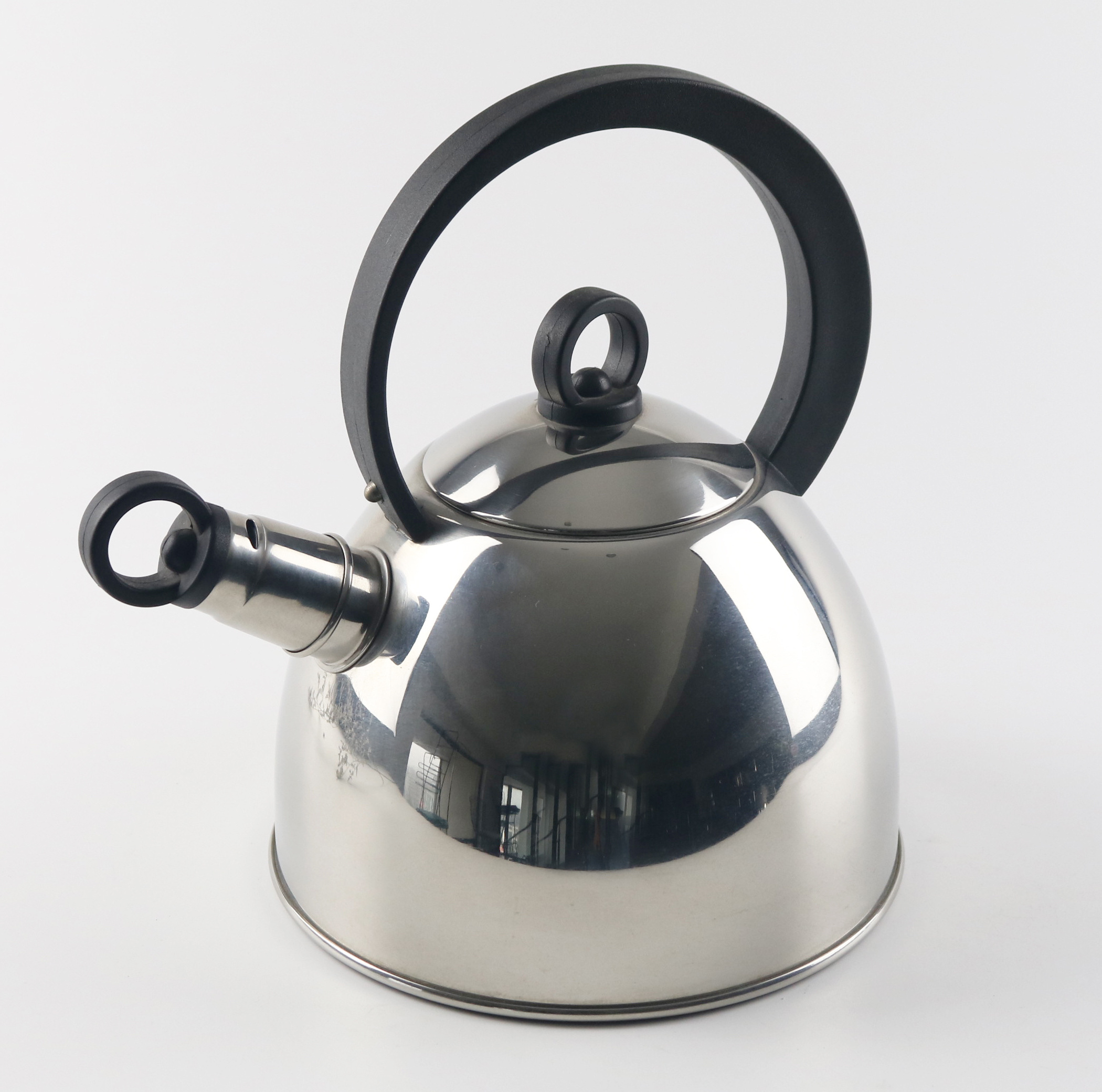 Popular design Stainless steel whistle water pot  induction water kettle whistling kettle