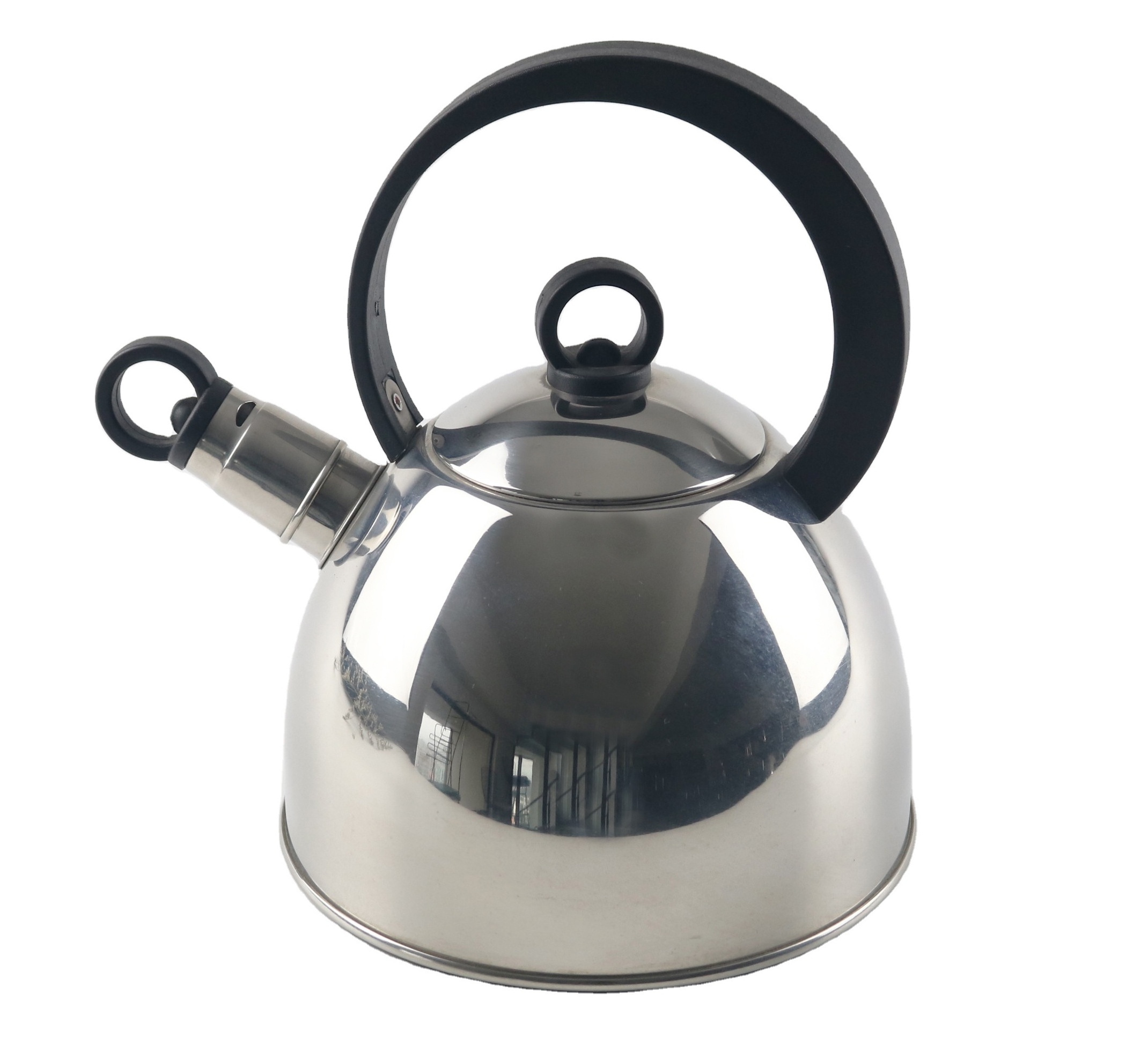 Popular design Stainless steel whistle water pot  induction water kettle whistling kettle