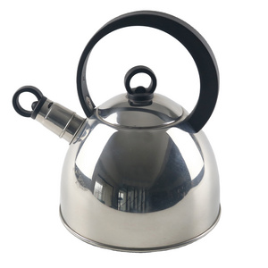 Popular design Stainless steel whistle water pot  induction water kettle whistling kettle