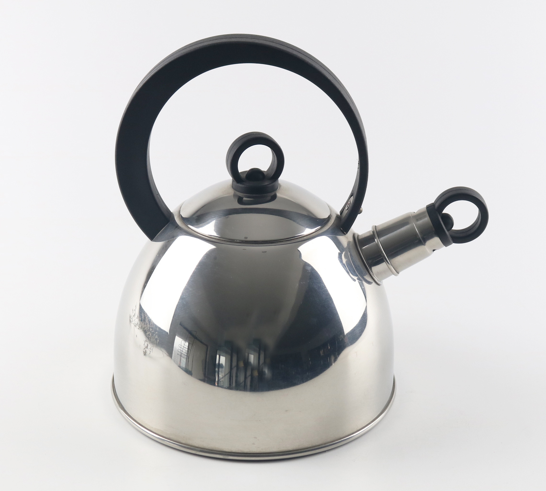 Popular design Stainless steel whistle water pot  induction water kettle whistling kettle