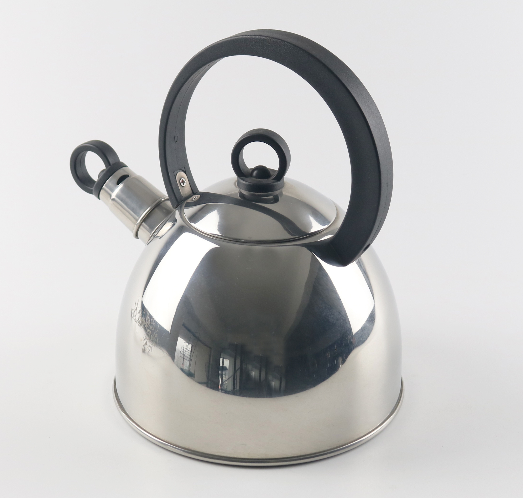 Popular design Stainless steel whistle water pot  induction water kettle whistling kettle