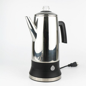 1.8L Stainless Steel electric Coffee pot Percolator 12 Cups coffee machine Coffee maker