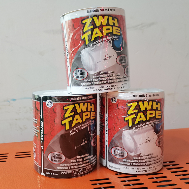 Super Strong Waterproofing Leak Sealer Tape Swimming Pool Spinnaker Sail Repair Tape to Stop Water Quickly