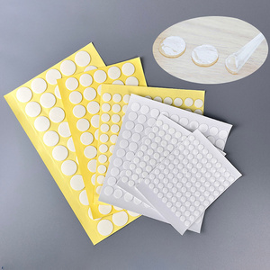 Die Cutting Double-sided Glue Tape Super Strong Sticky Circular Acrylic Transparent Clear Double Sided Adhesive Dots